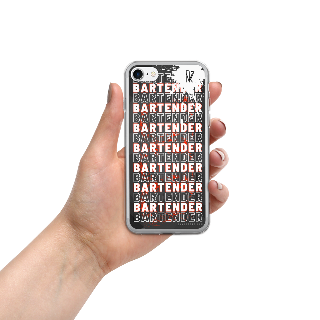 Coque iPhone® DNKZ Crew Bartender - "Red"