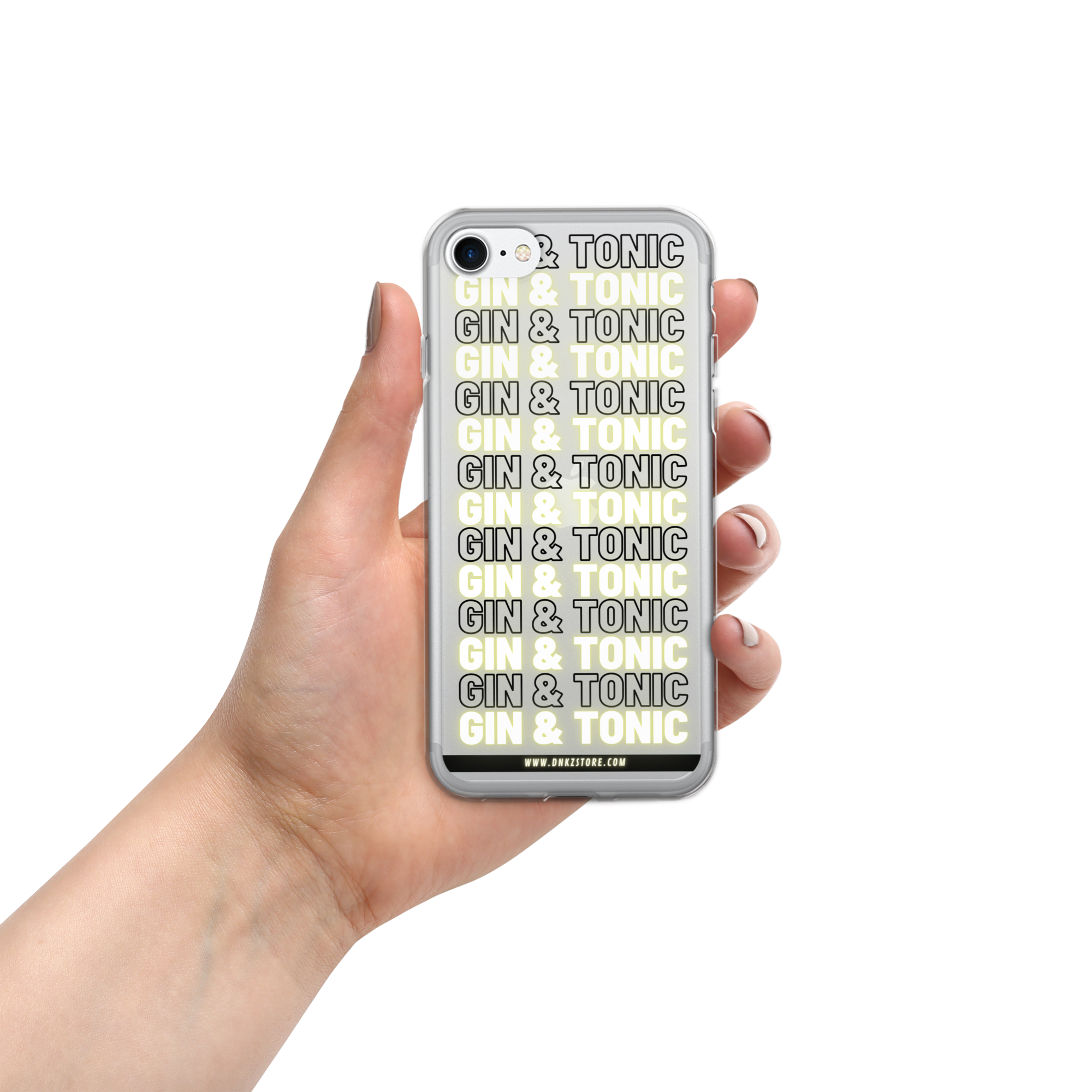 Coque iPhone® DNKZ Multiply - "Gin & Tonic"