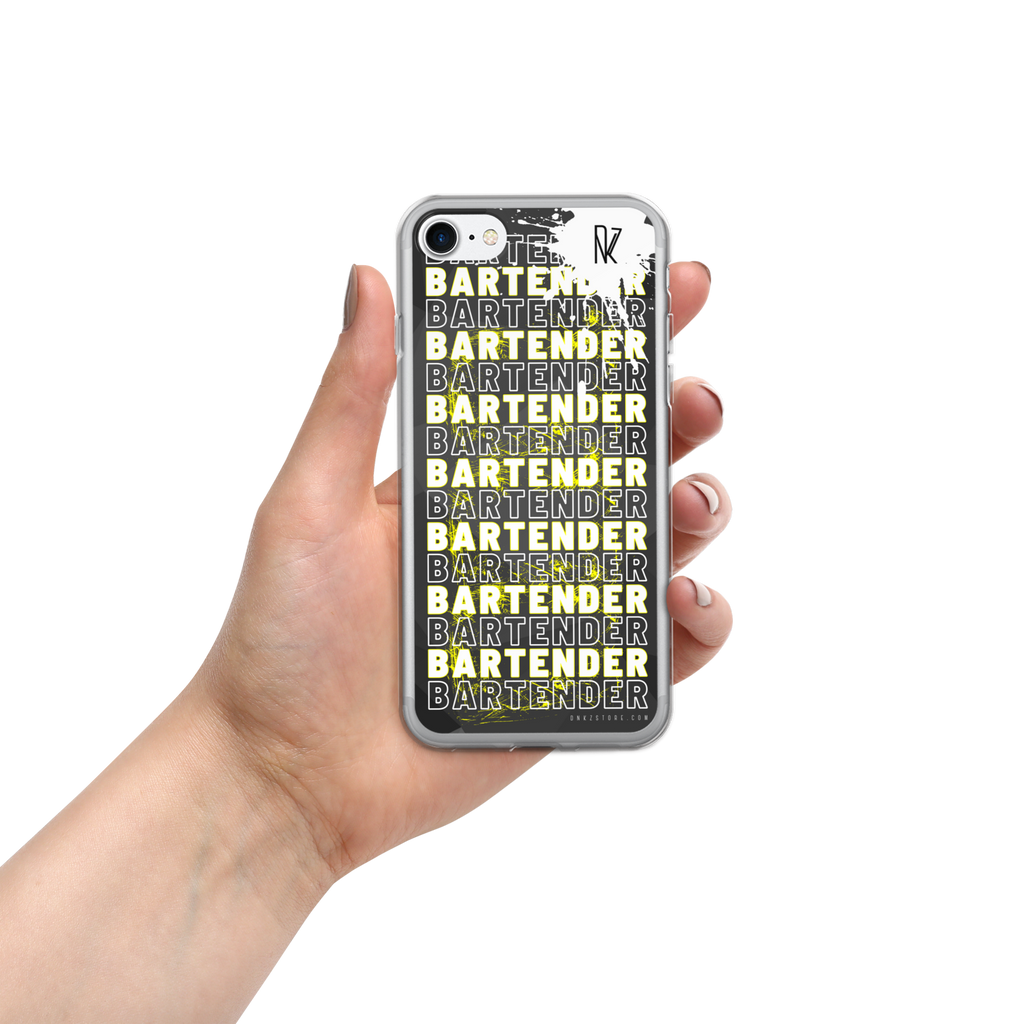 Coque pour iPhone® DNKZ Crew Bartender - "Yellow"