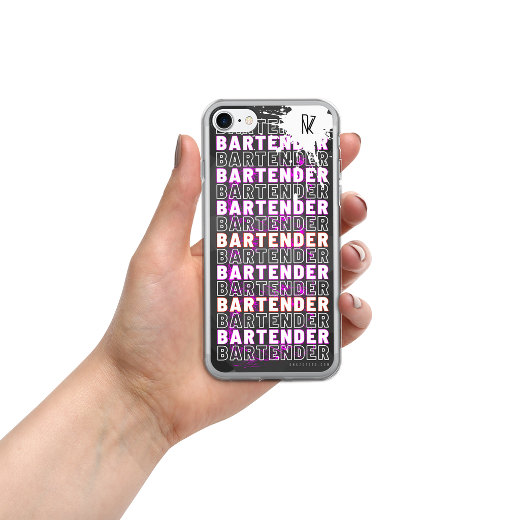 Coque pour iPhone® DNKZ Crew Bartender - "Purple"