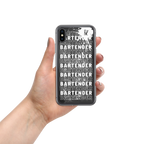 Coque pour iPhone® DNKZ Crew Bartender - "White"