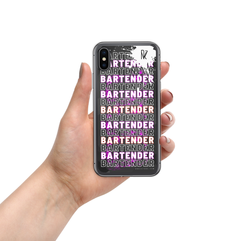 Coque pour iPhone® DNKZ Crew Bartender - 