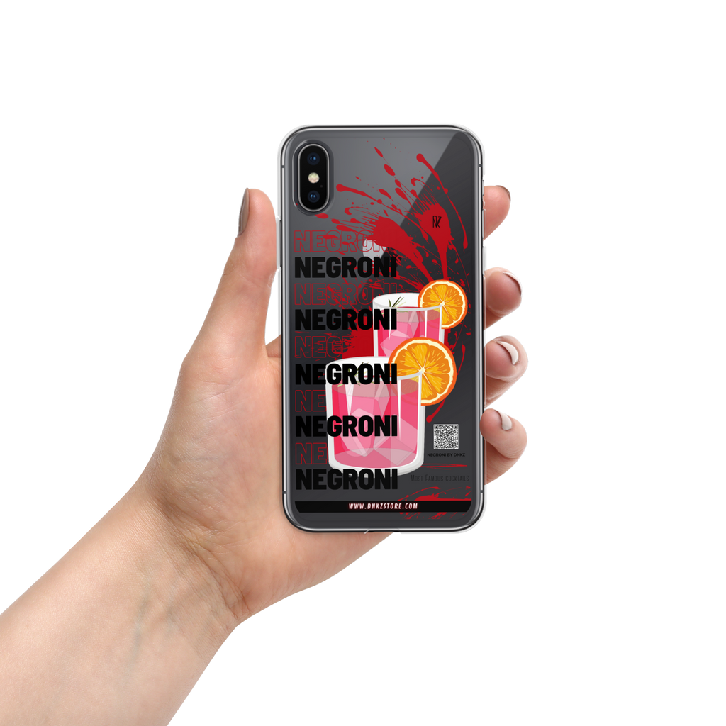 Coque iPhone® DNKZ Most Famous Cocktails - "Negroni"