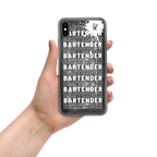 Coque pour iPhone® DNKZ Crew Bartender - "White"