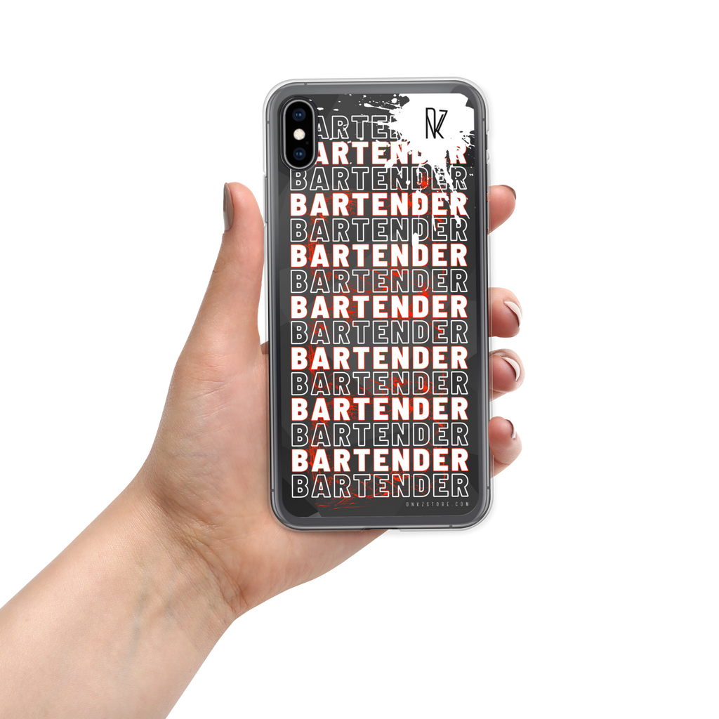 Coque iPhone® DNKZ Crew Bartender - "Red"