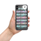 Coque pour iPhone® DNKZ Crew Bartender - "Blue & Purple"