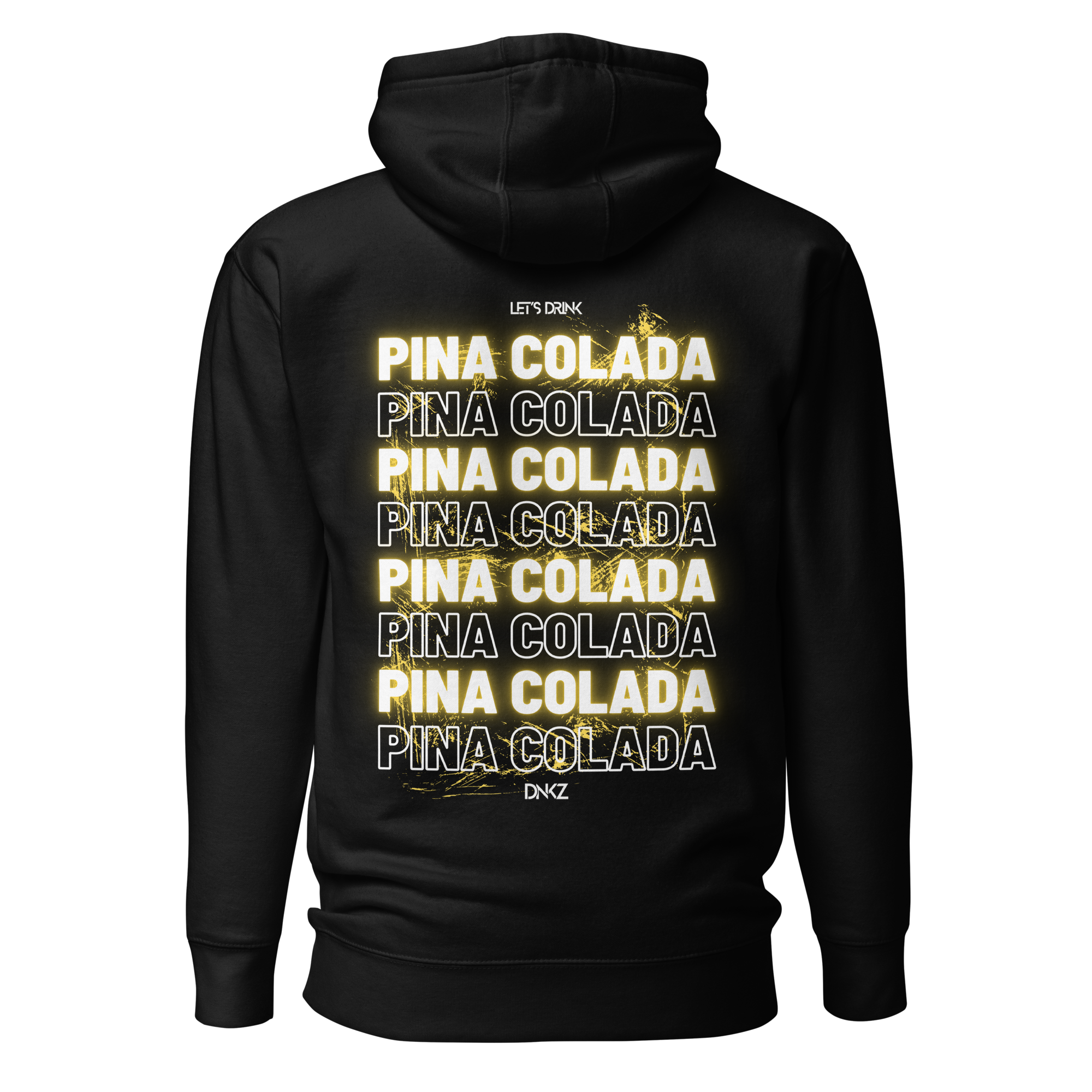 Hoodie DNKZ Multiply "Pina Colada" — face, sweat capuche cocktail pina colada bartender