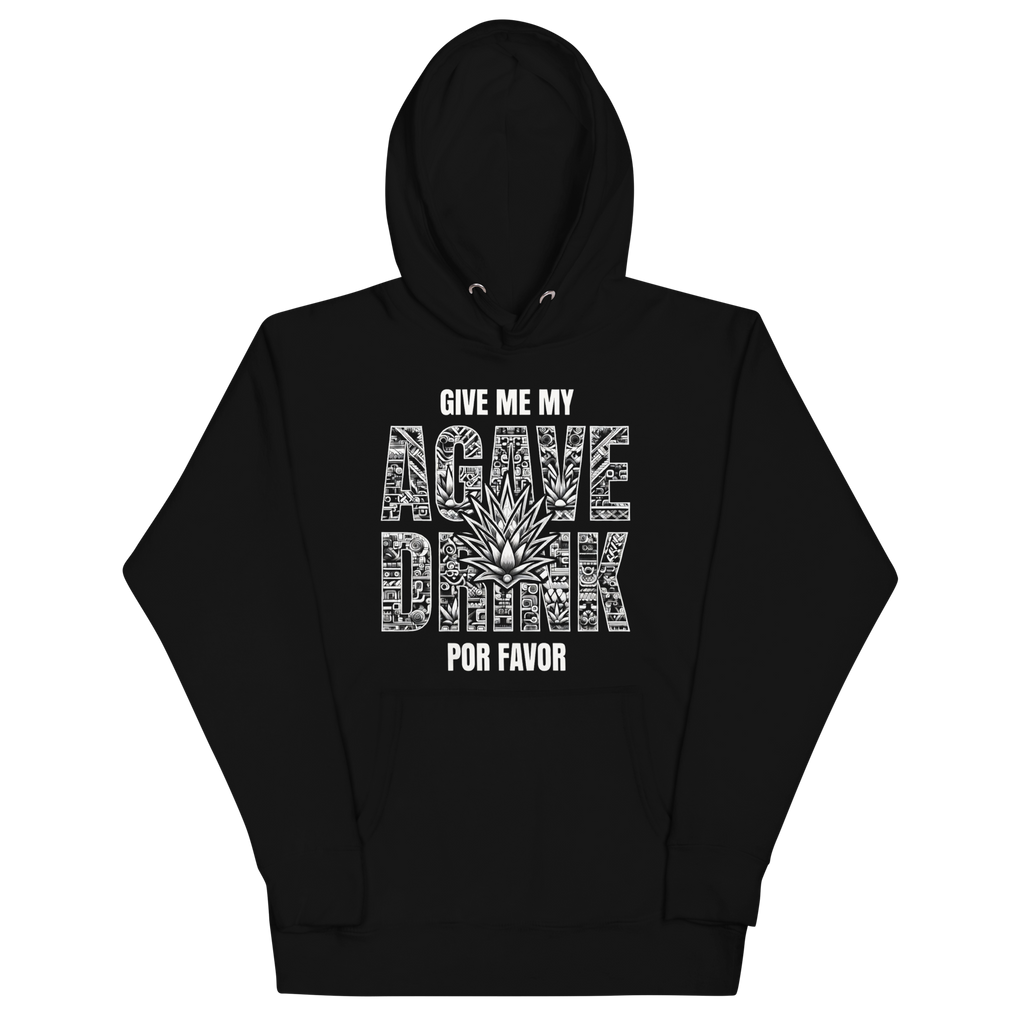 Hoodie DNKZ Lifestyle "Agave Drink" — face, sweat capuche agave lifestyle bartender