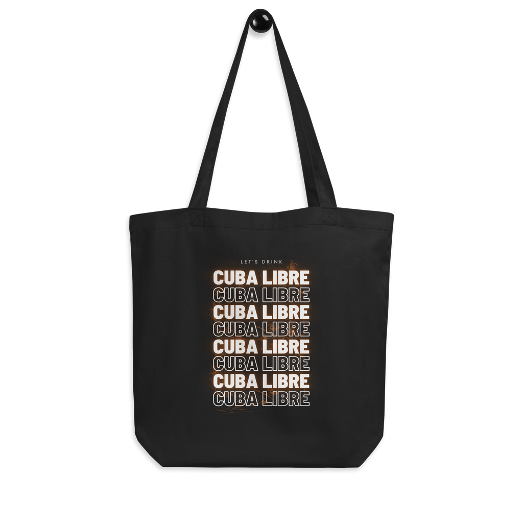 Tote Bag DNKZ "Cuba Libre" — accessoire barman barmaid cocktail cuba libre