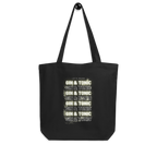 Tote Bag DNKZ Multiply "Gin & Tonic" — accessoire barman barmaid cocktail gin tonic
