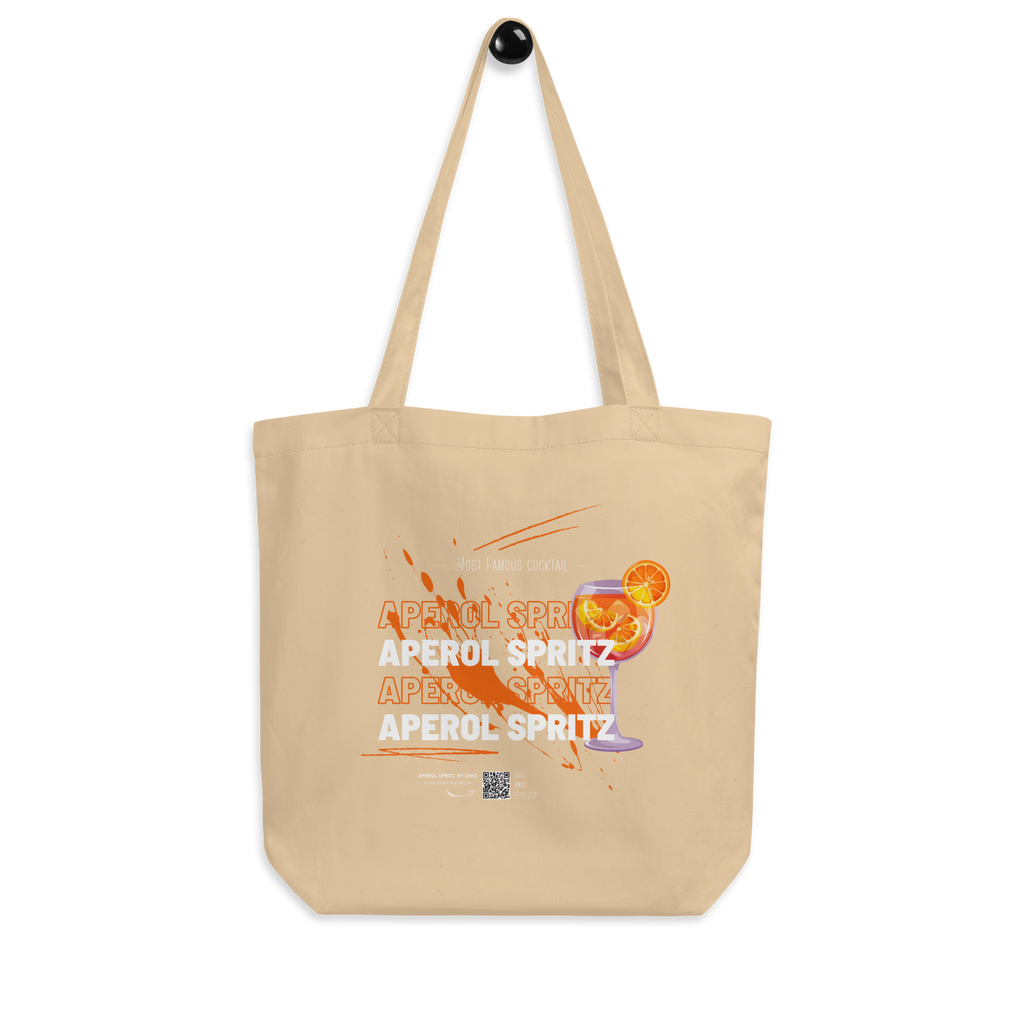 Tote Bag DNKZ Most Famous Cocktails "Aperol Spritz" — accessoire barman barmaid France
