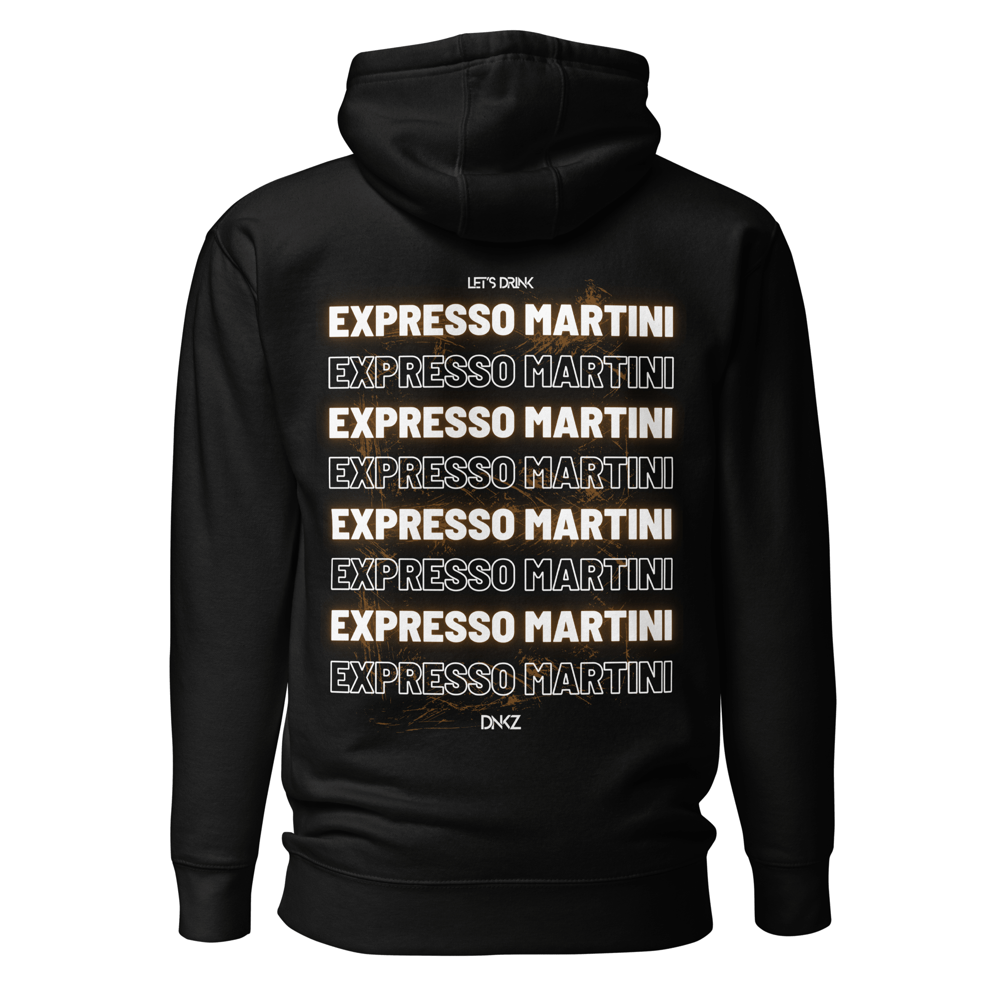 Hoodie DNKZ Multiply "Expresso Martini" — face, sweat capuche cocktail bartender streetwear