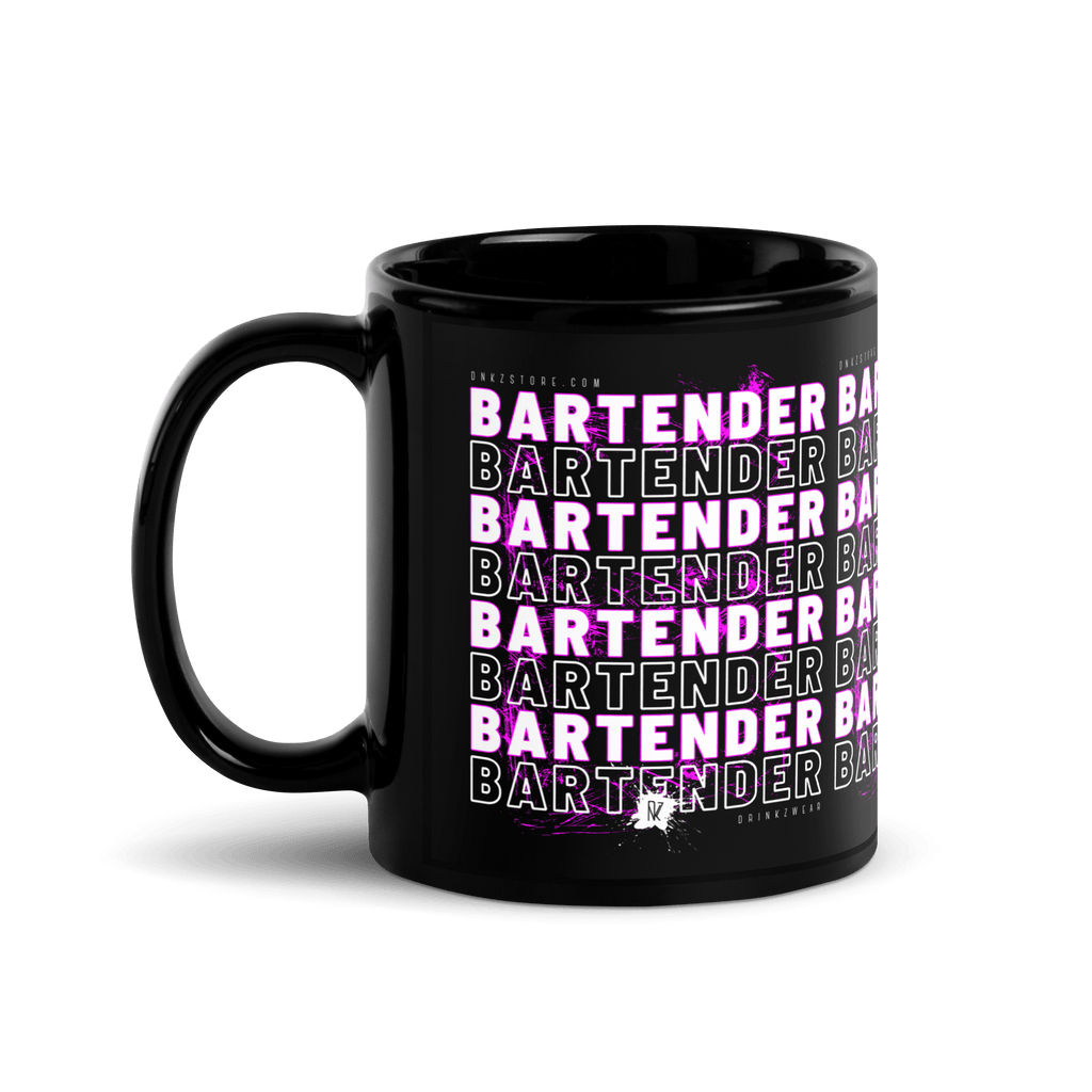 Mug noir DNKZ Crew Bartender - "Purple" - DNKZSTORE - Drinkz Wear Online Store