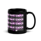 Mug noir DNKZ Crew Bartender - "Purple" - DNKZSTORE - Drinkz Wear Online Store