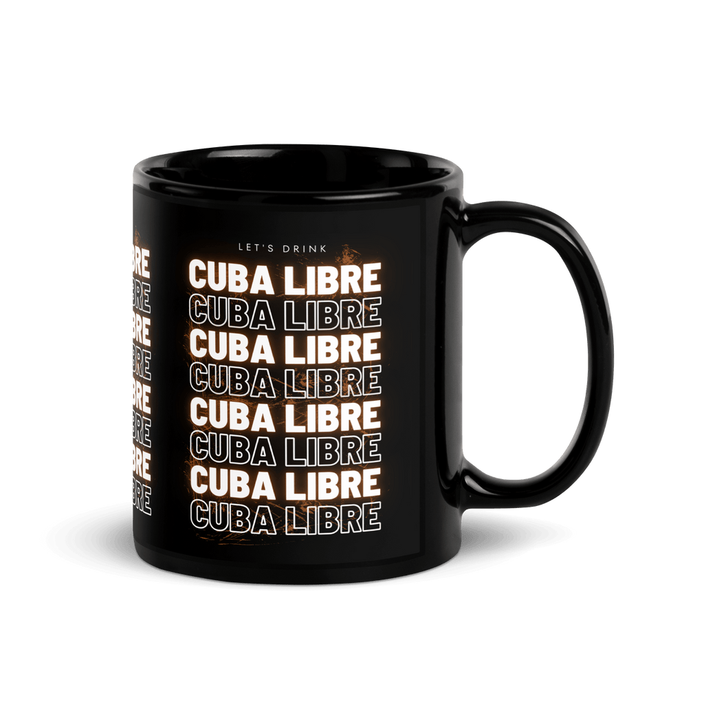 Mug noir DNKZ Multiply - "Cuba Libre" - DNKZSTORE - Drinkz Wear Online Store