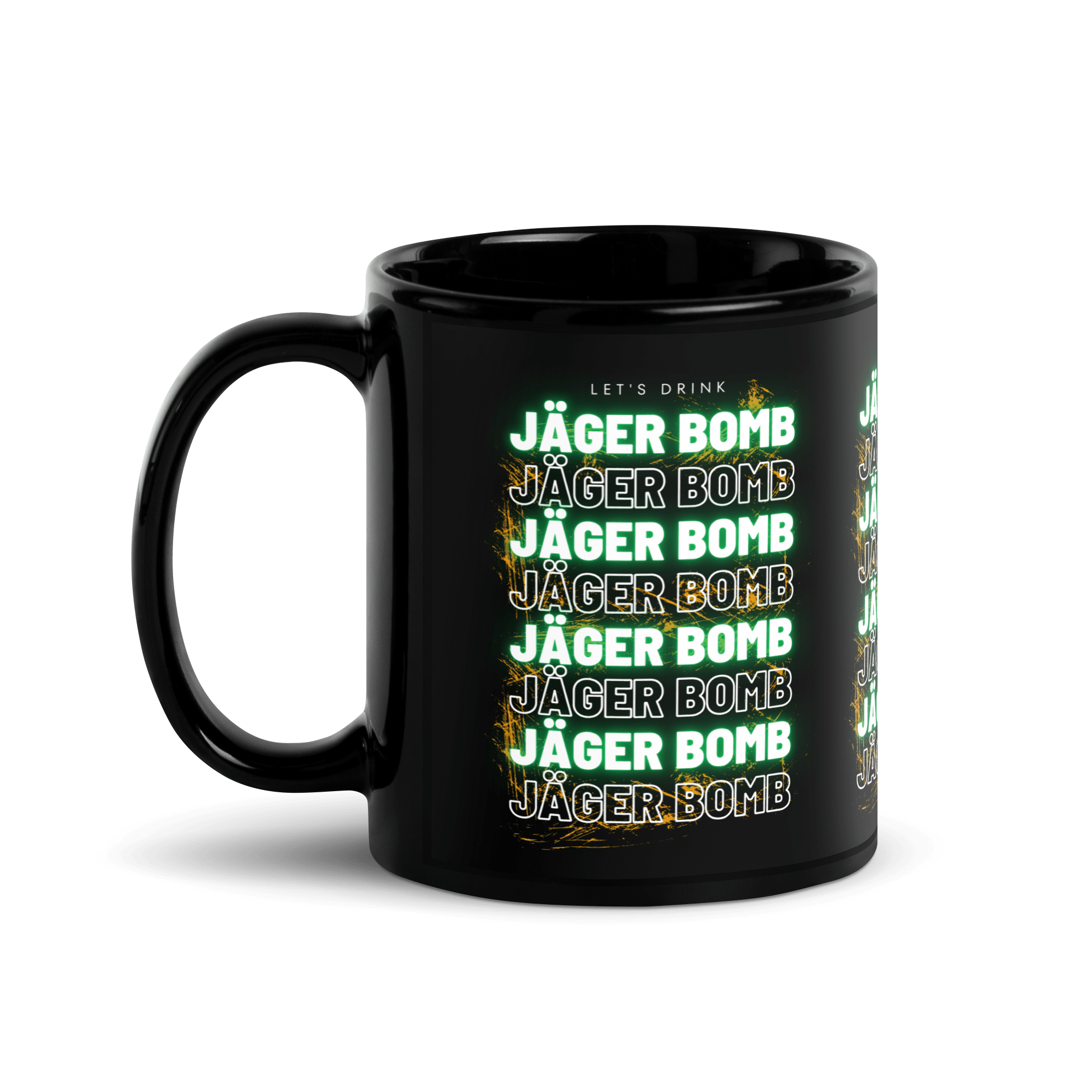 Mug noir DNKZ Multiply - "Jager Bomb" - DNKZSTORE - Drinkz Wear Online Store