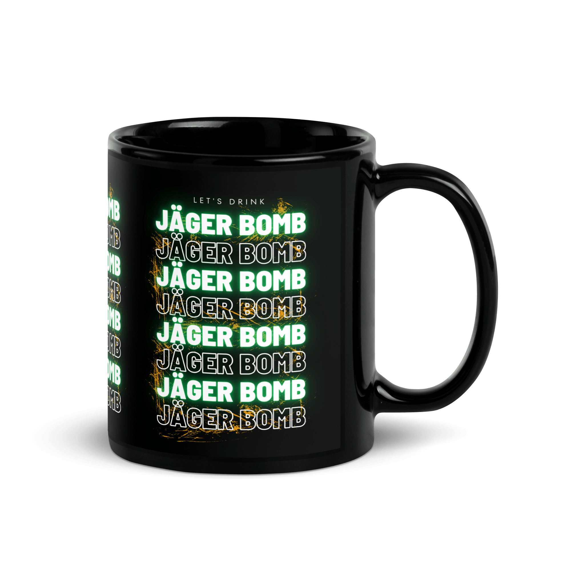 Mug noir DNKZ Multiply - "Jager Bomb" - DNKZSTORE - Drinkz Wear Online Store