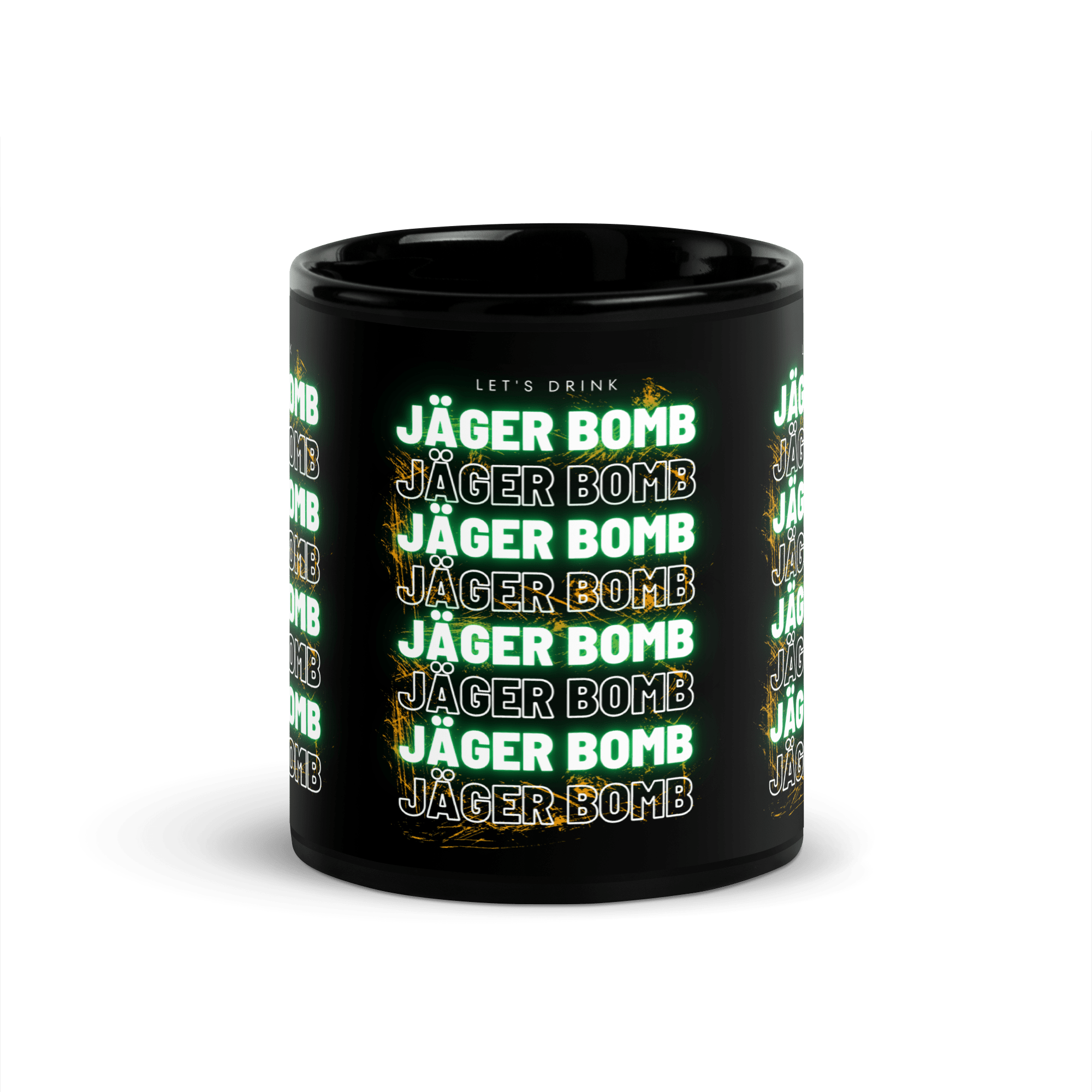 Mug noir DNKZ Multiply - "Jager Bomb" - DNKZSTORE - Drinkz Wear Online Store