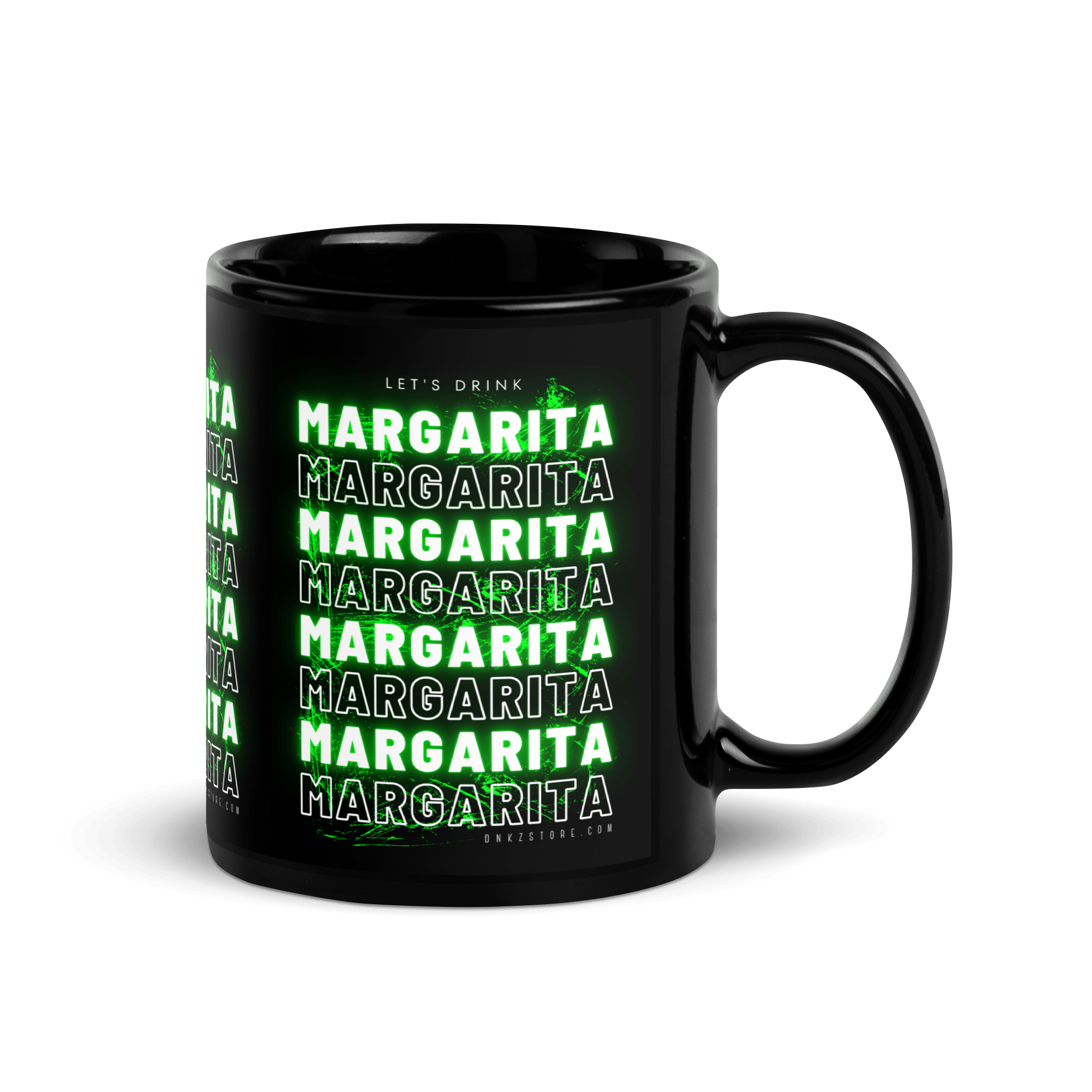 Mug noir DNKZ Multiply - "Margarita" - DNKZSTORE - Drinkz Wear Online Store
