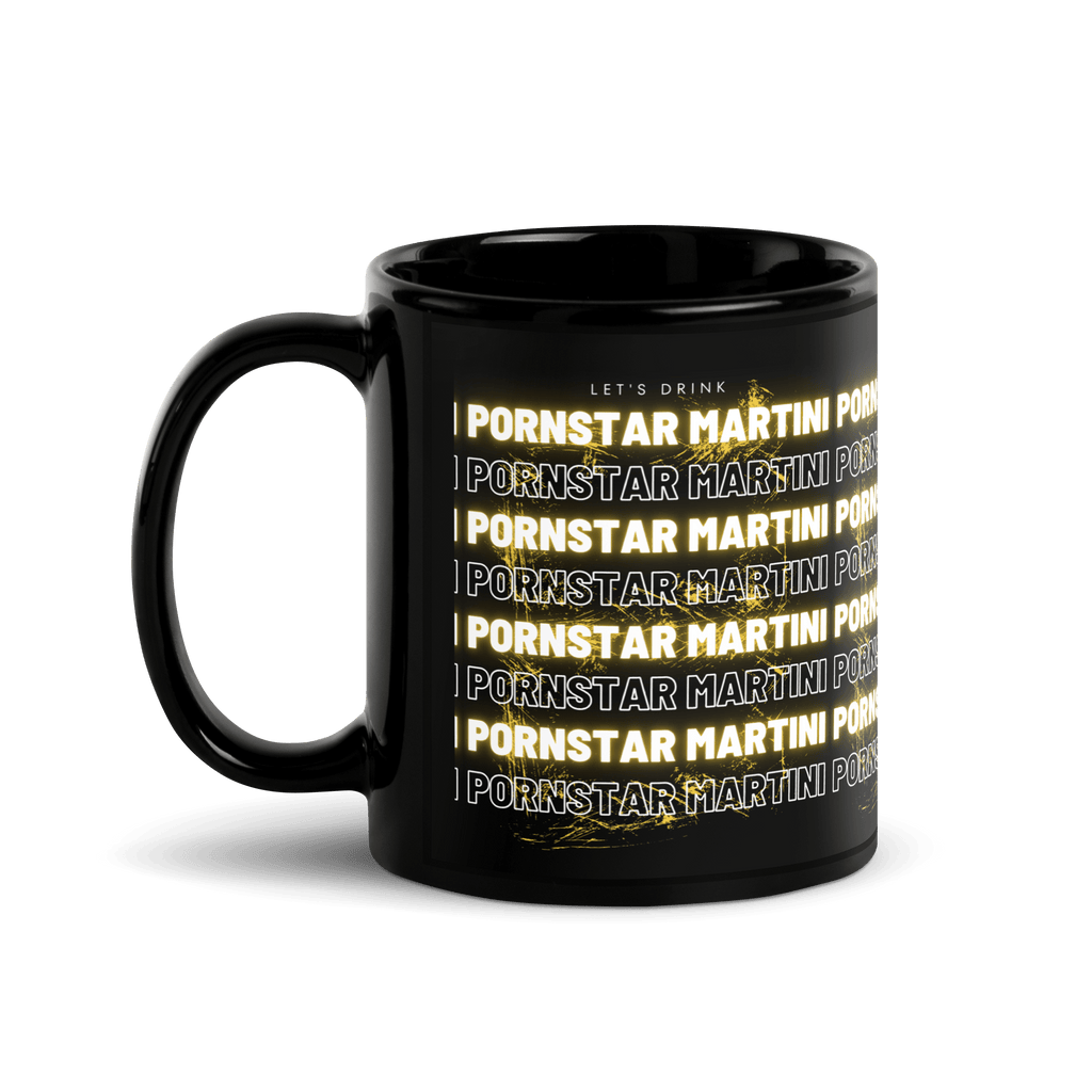 Mug noir DNKZ Multiply - "Pornstar Martini" - DNKZSTORE - Drinkz Wear Online Store