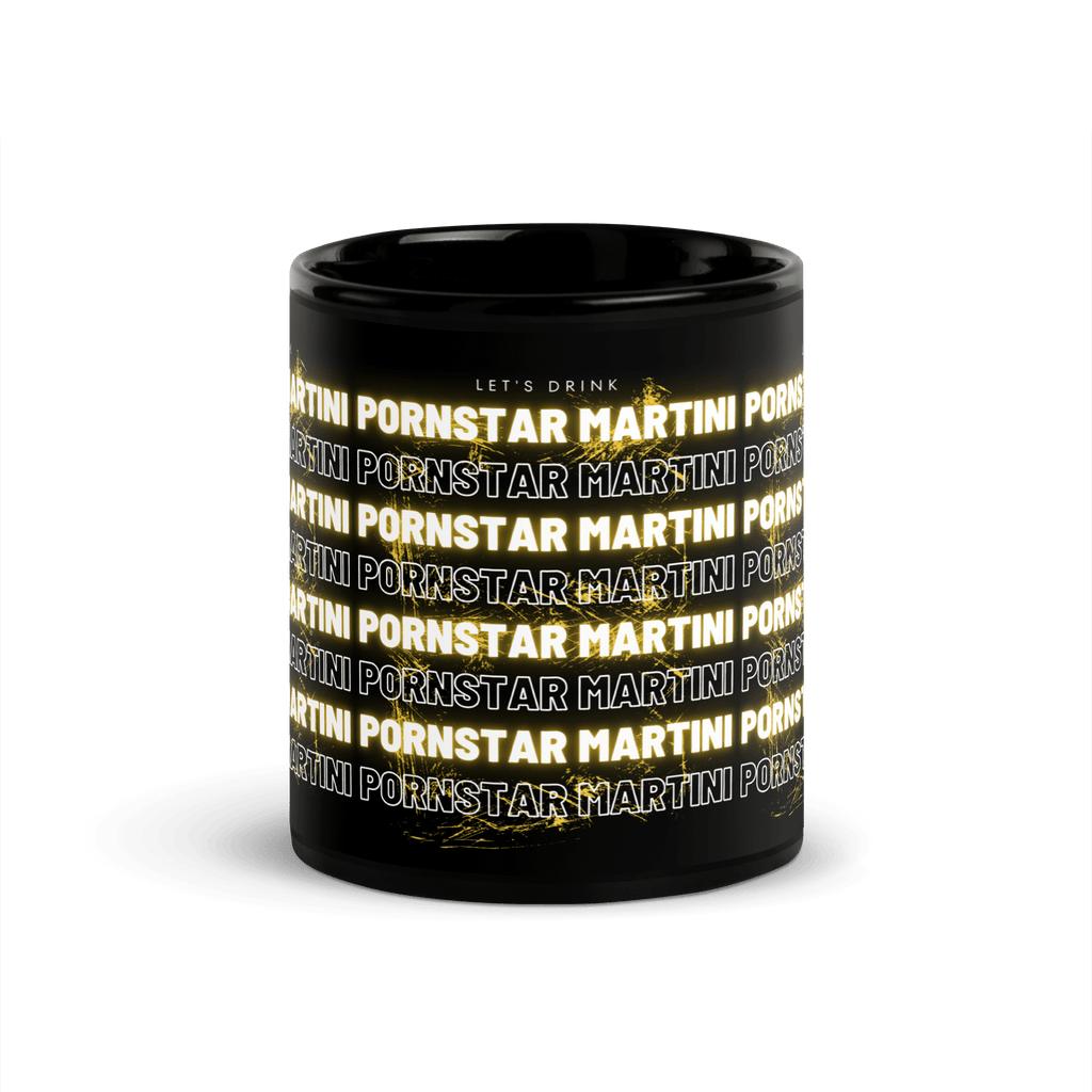 Mug noir DNKZ Multiply - "Pornstar Martini" - DNKZSTORE - Drinkz Wear Online Store