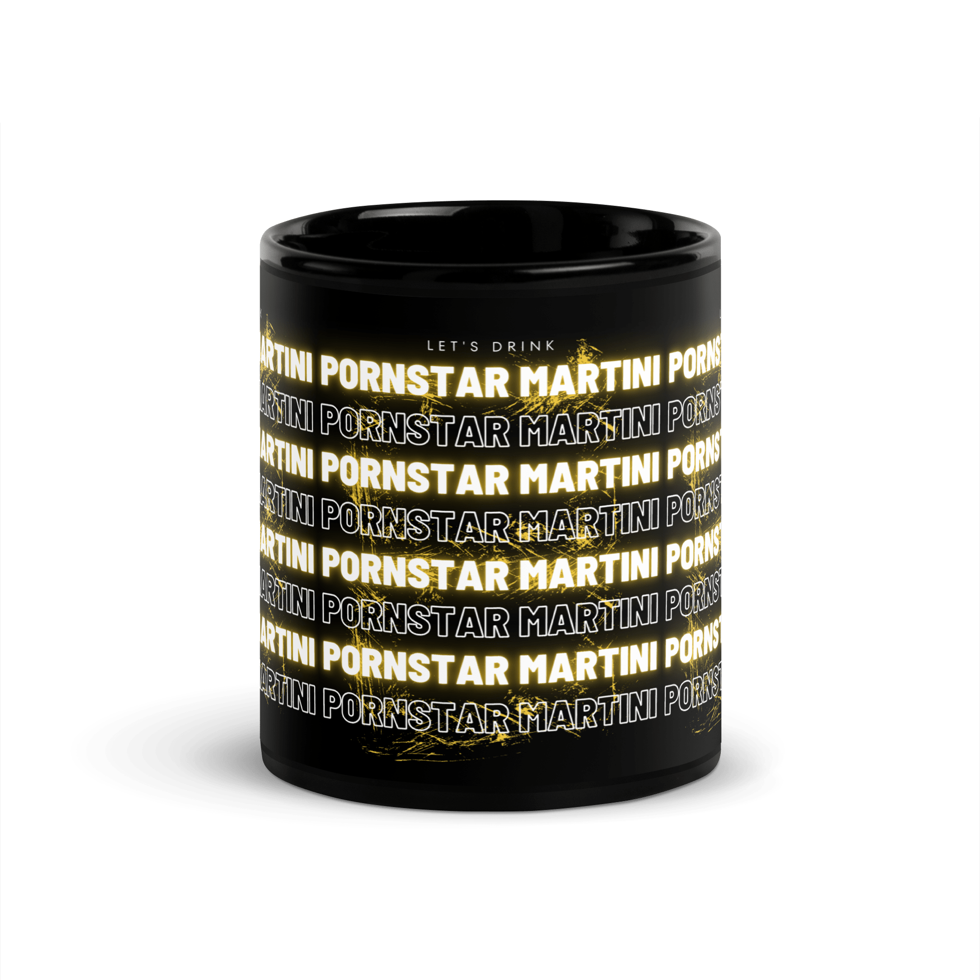Mug noir DNKZ Multiply - "Pornstar Martini" - DNKZSTORE - Drinkz Wear Online Store