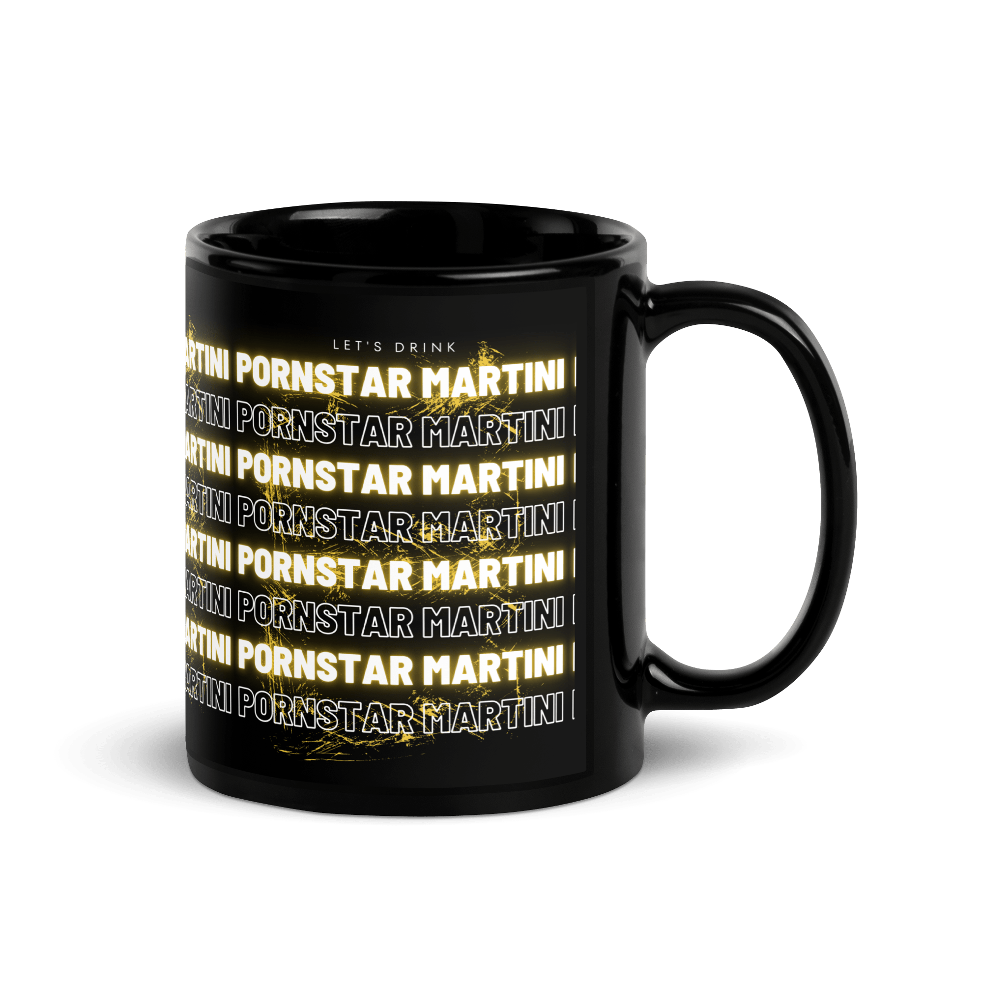 Mug noir DNKZ Multiply - "Pornstar Martini" - DNKZSTORE - Drinkz Wear Online Store