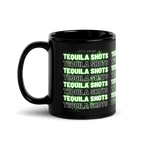 Mug noir DNKZ Multiply - "Tequila Shots" - DNKZSTORE - Drinkz Wear Online Store