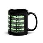 Mug noir DNKZ Multiply - "Tequila Shots" - DNKZSTORE - Drinkz Wear Online Store