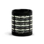 Mug noir DNKZ Multiply - "Tequila,Lime & Soda" - DNKZSTORE - Drinkz Wear Online Store