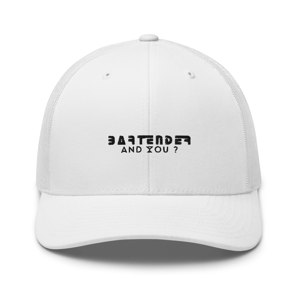 Casquette DNKZ Crew Bartender & You - "White"