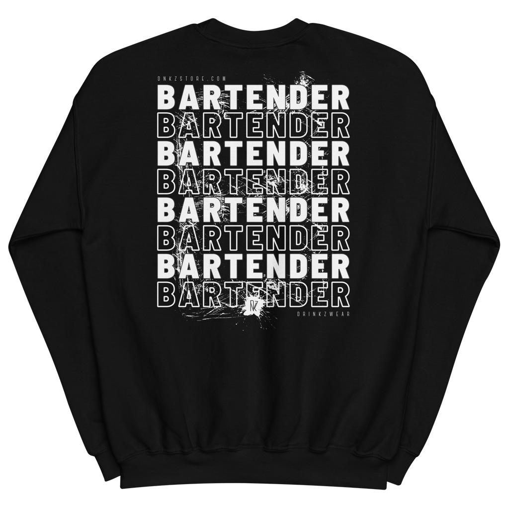 Sweatshirt DNKZ Crew Bartender - "White"