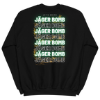 Sweatshirt DNKZ Multiply "Jäger Bomb" — face, sweat col rond bartender cocktail streetwear