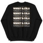 Sweatshirt DNKZ Multiply "Whisky & Cola" — face, sweat col rond bartender cocktail streetwear