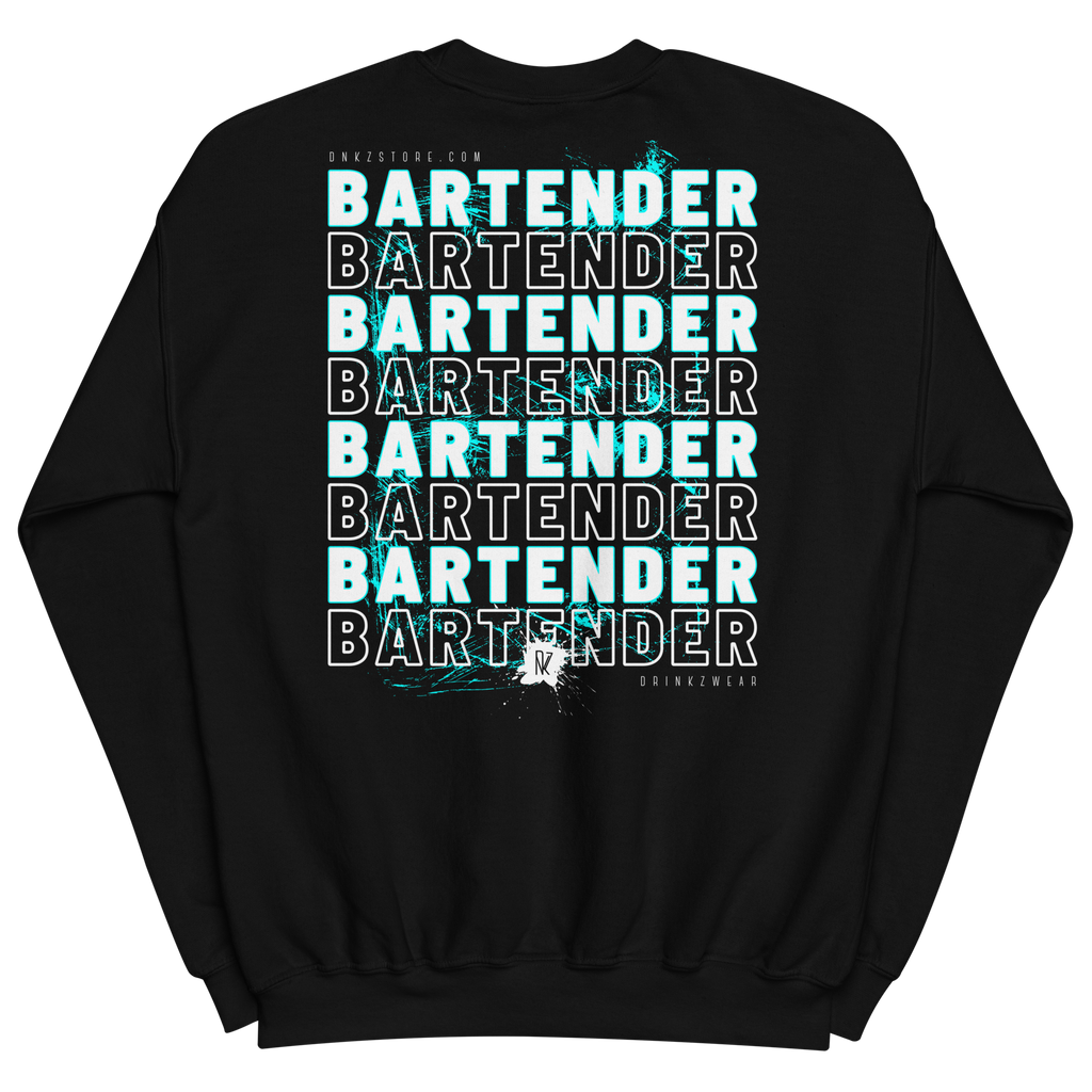 Sweatshirt DNKZ Crew Bartender - "Blue"