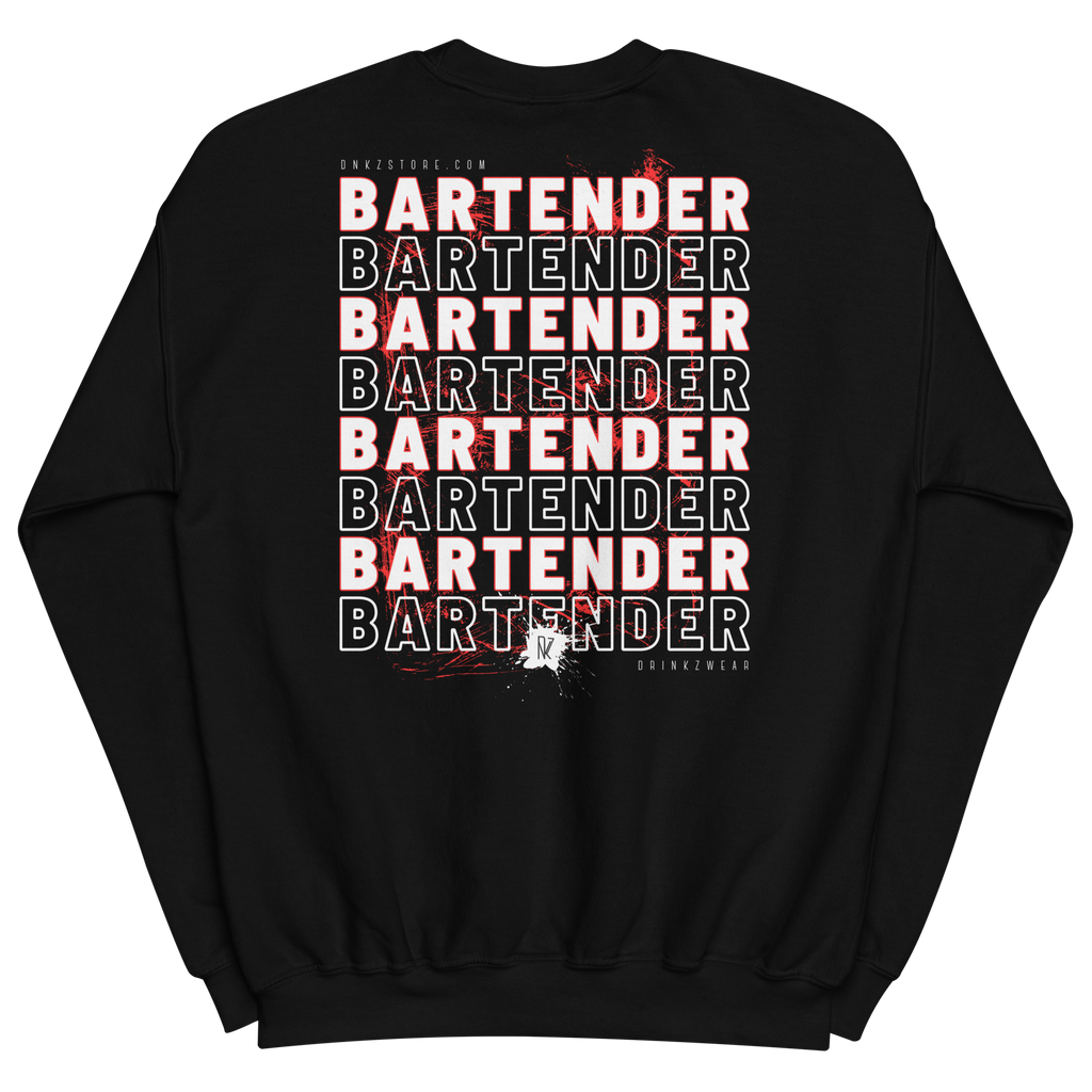 Sweatshirt DNKZ Crew Bartender - "Red"