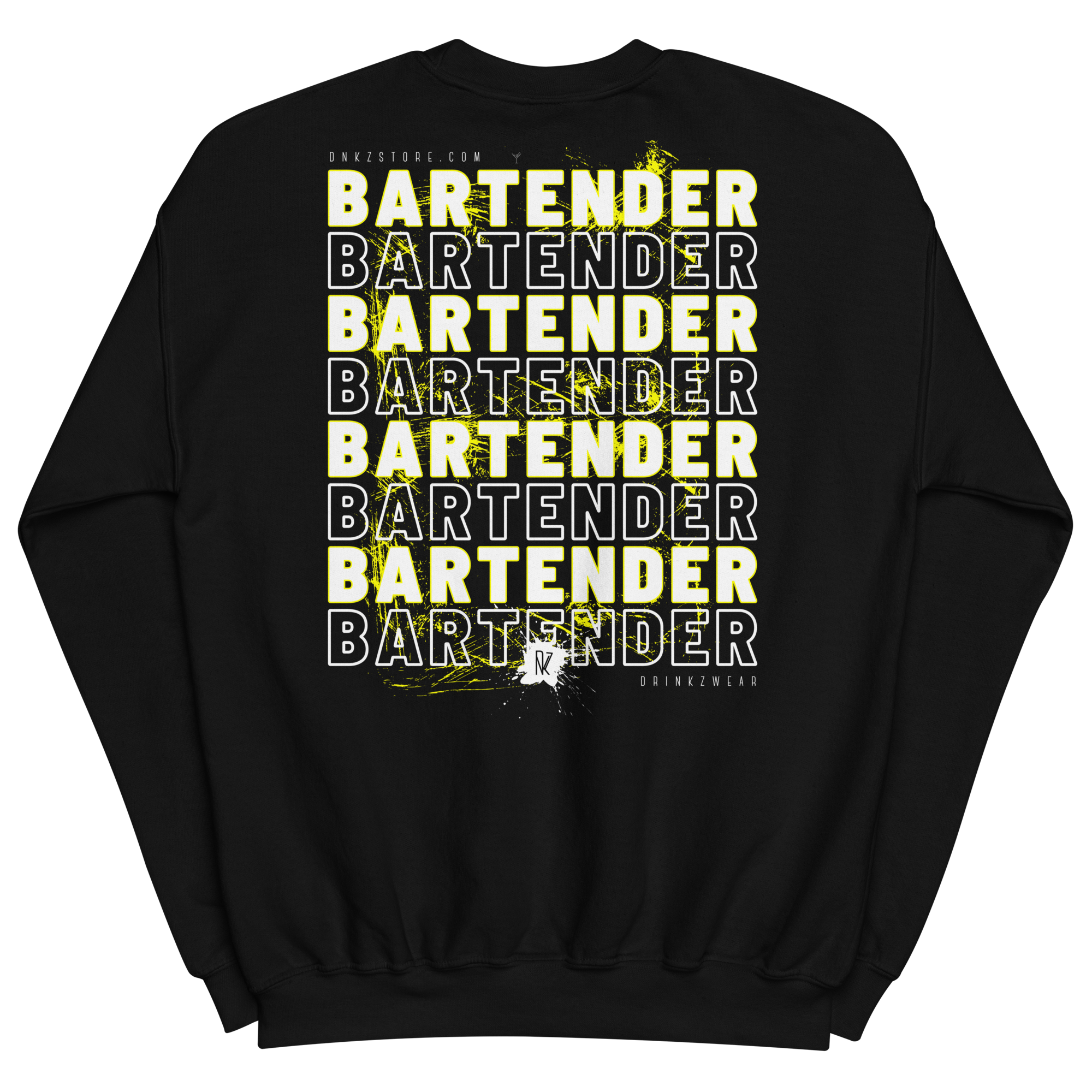 Sweatshirt DNKZ Crew Bartender - "Yellow"