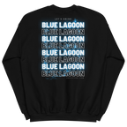 Sweatshirt DNKZ Multiply "Blue Lagoon" — face, sweat col rond bartender cocktail streetwear