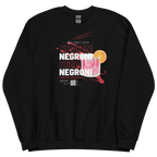 Sweatshirt DNKZ Most Famous Cocktails "Negroni" — face, sweat col rond bartender cocktail streetwear