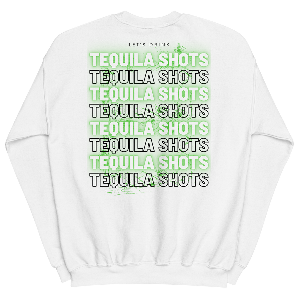 Sweatshirt DNKZ Multiply "Tequila Shots" — dos, sweatshirt barman barmaid France
