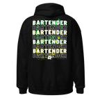 Hoodie DNKZ Crew Bartender - "Green & Yellow"