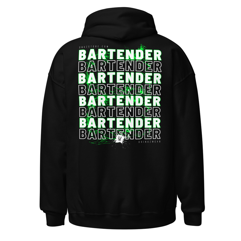 Hoodie DNKZ Crew Bartender - "Green"