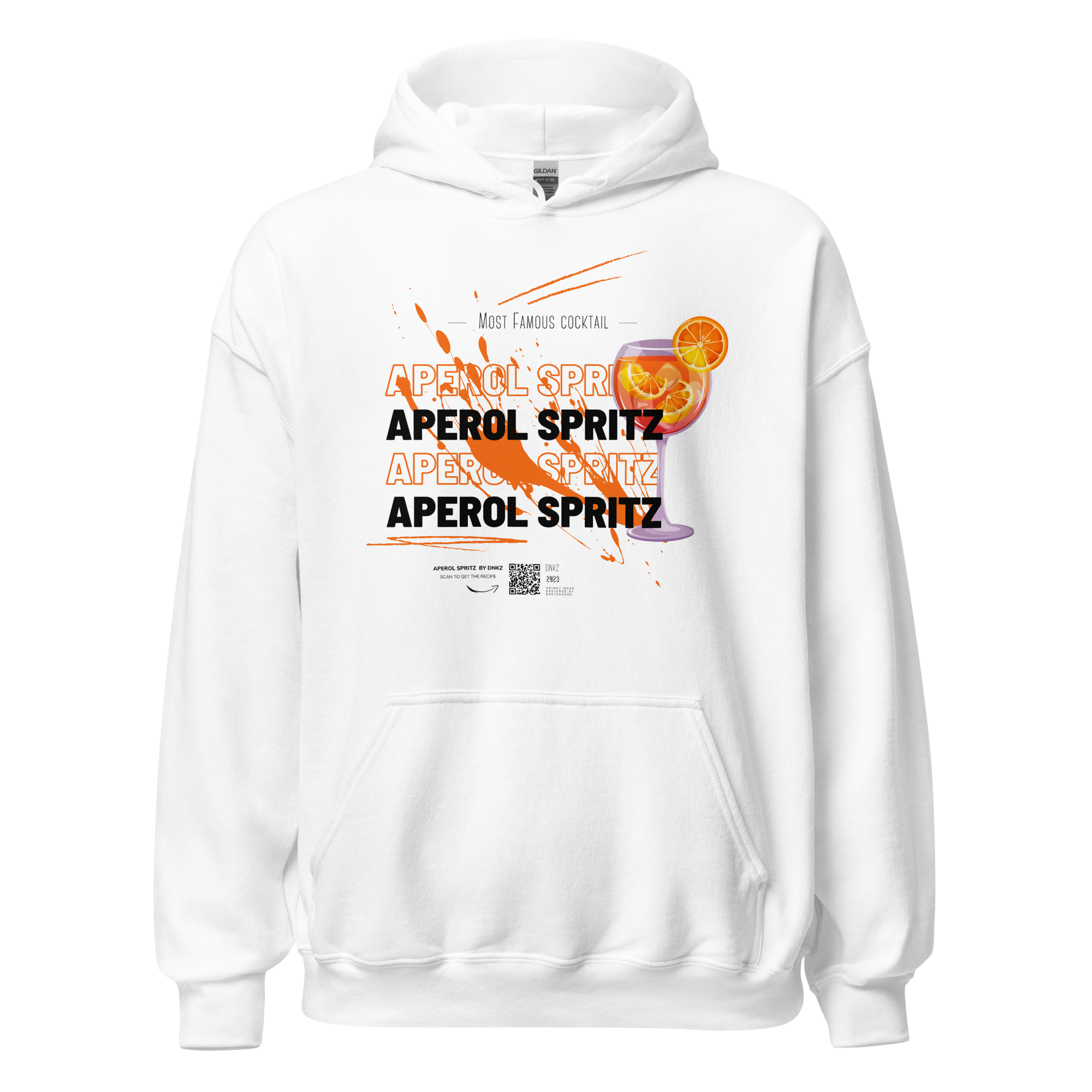 DNKZ hoodie cocktail aperol spritz Most Famous Cocktails — bartender streetwear