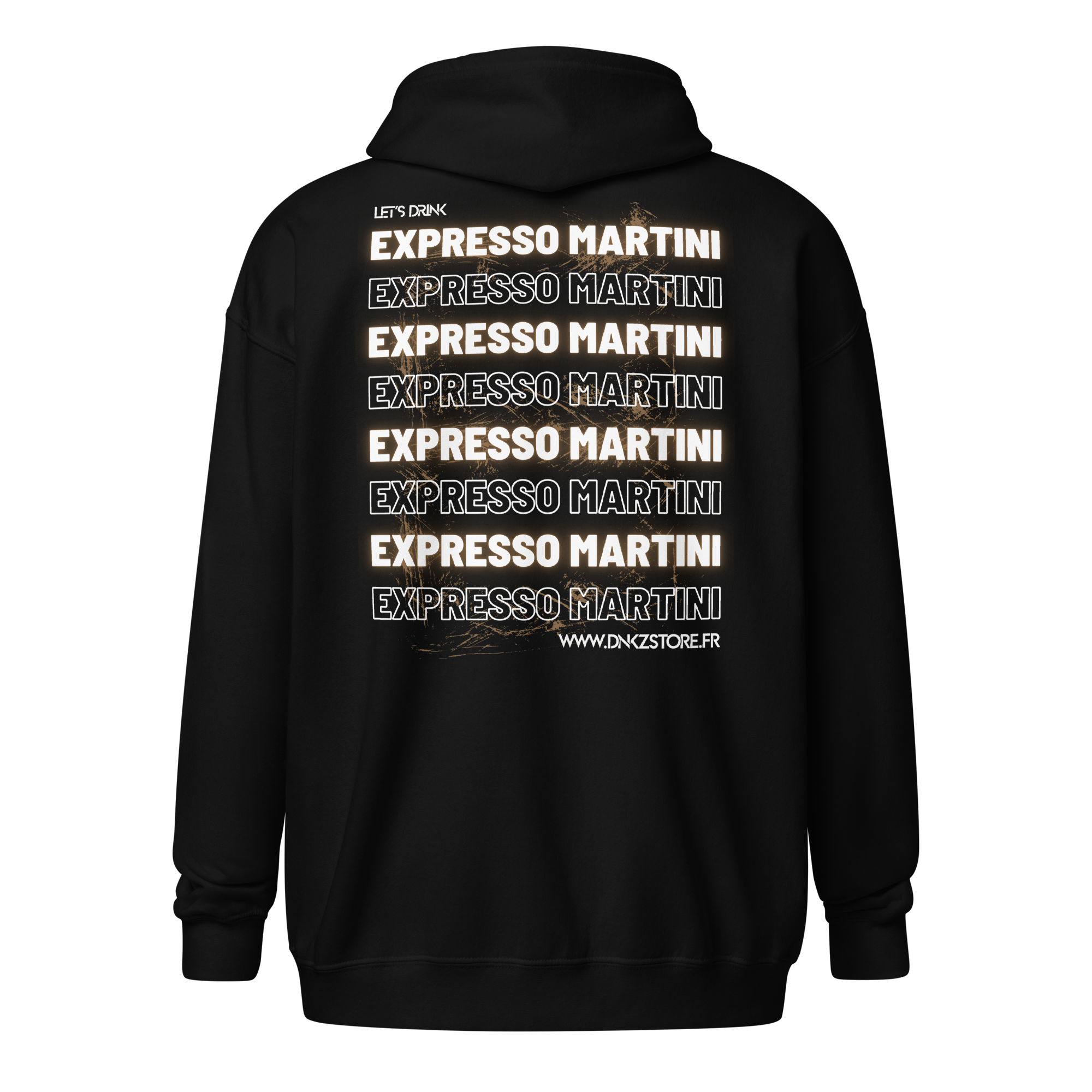 Veste Zippée DNKZ Multiply "Expresso Martini" — face, veste cocktail bartender streetwear