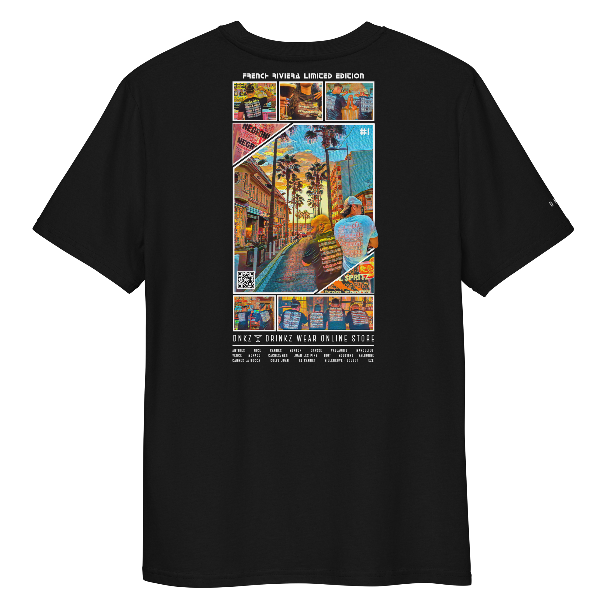 T-shirt DNKZ limited edition - "French Riviera #1"
