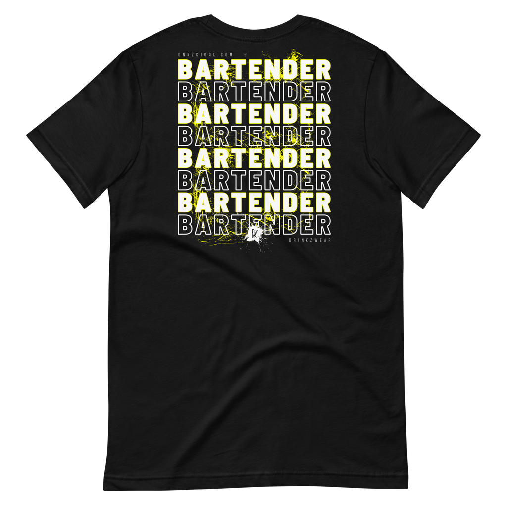 T-shirt DNKZ Crew Bartender - "Yellow"