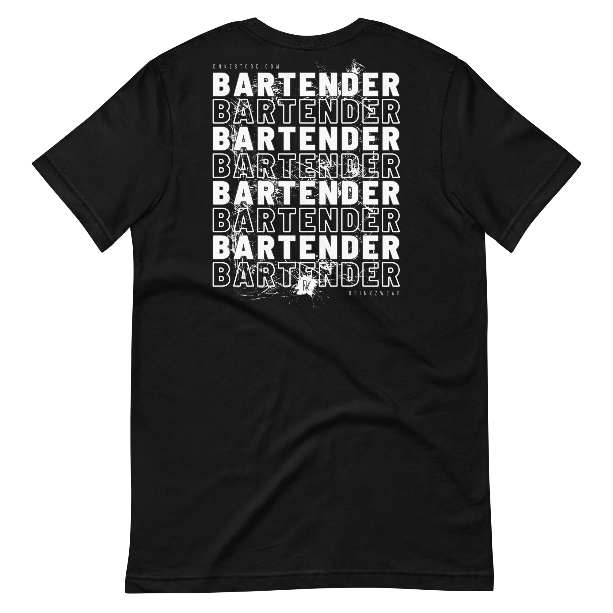 T-shirt DNKZ Crew Bartender - "White"