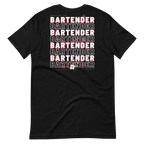 T-shirt DNKZ Crew Bartender "Red" — face, tshirt barman barmaid bartender streetwear