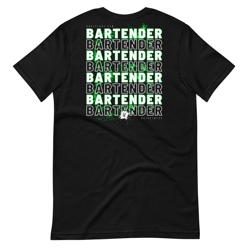 T-shirt DNKZ Crew Bartender - "Green"