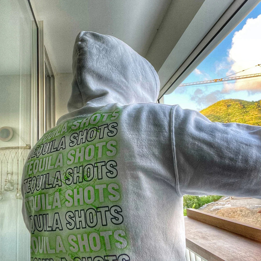DNKZ hoodie cocktail tequila shots Multiply — bartender streetwear